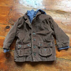 Marcel et Leon Toddler Corduroy Coat - 3T